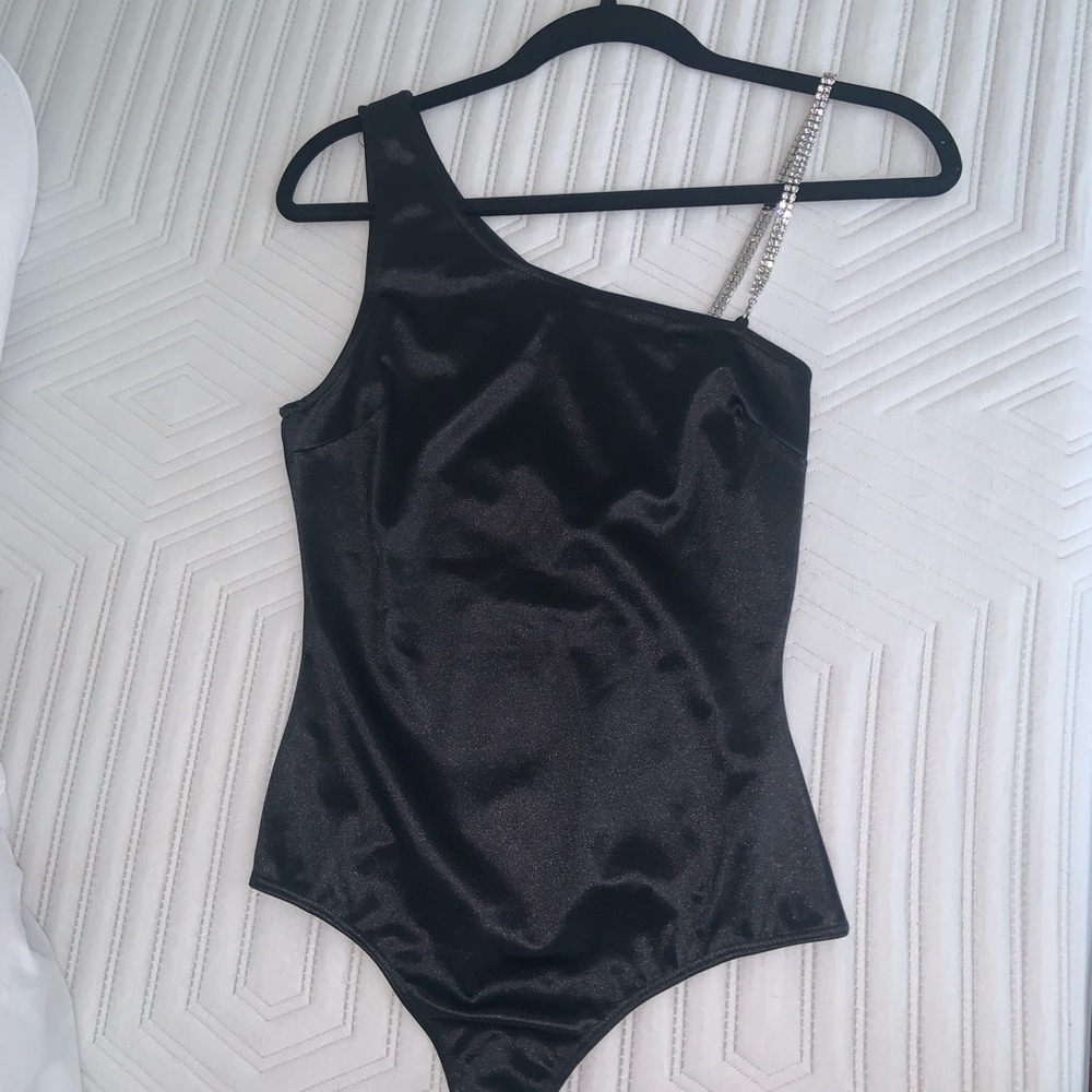 Black Fashion Nova Bodysuit